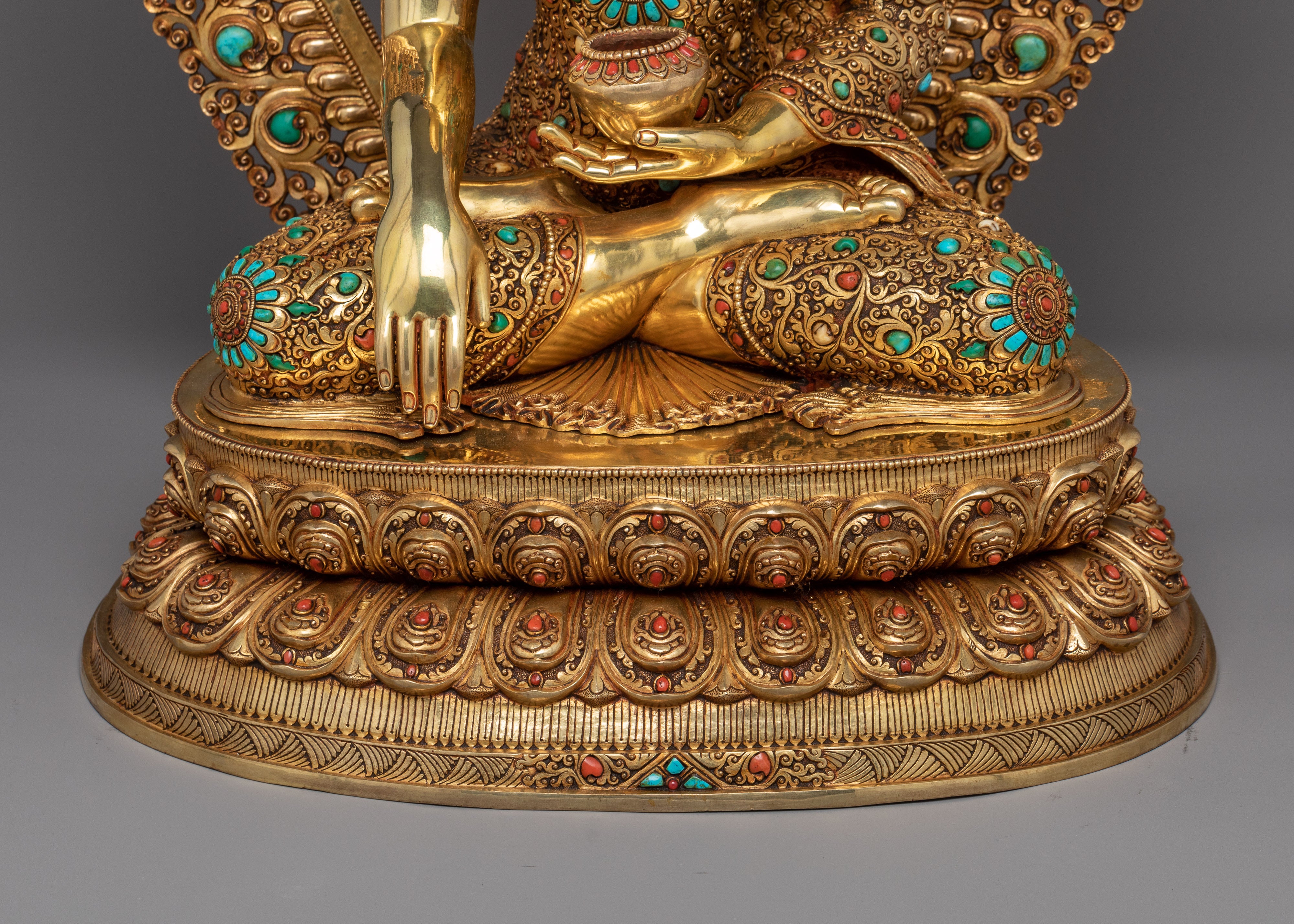 Mindfulness with the Majestic Siddhartha Gautama Buddha Statue | Himalayan Buddhist Treasure