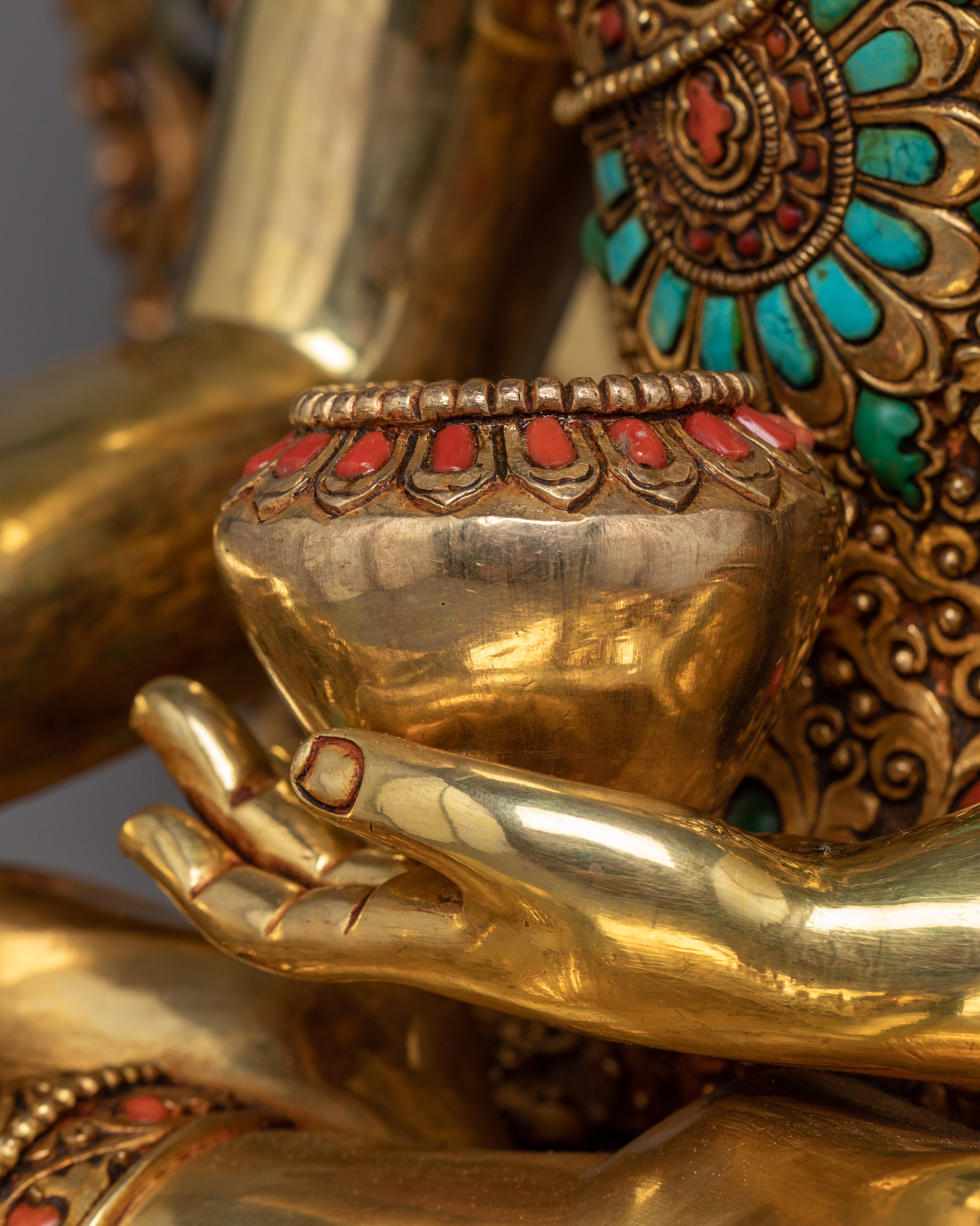 Mindfulness with the Majestic Siddhartha Gautama Buddha Statue | Himalayan Buddhist Treasure