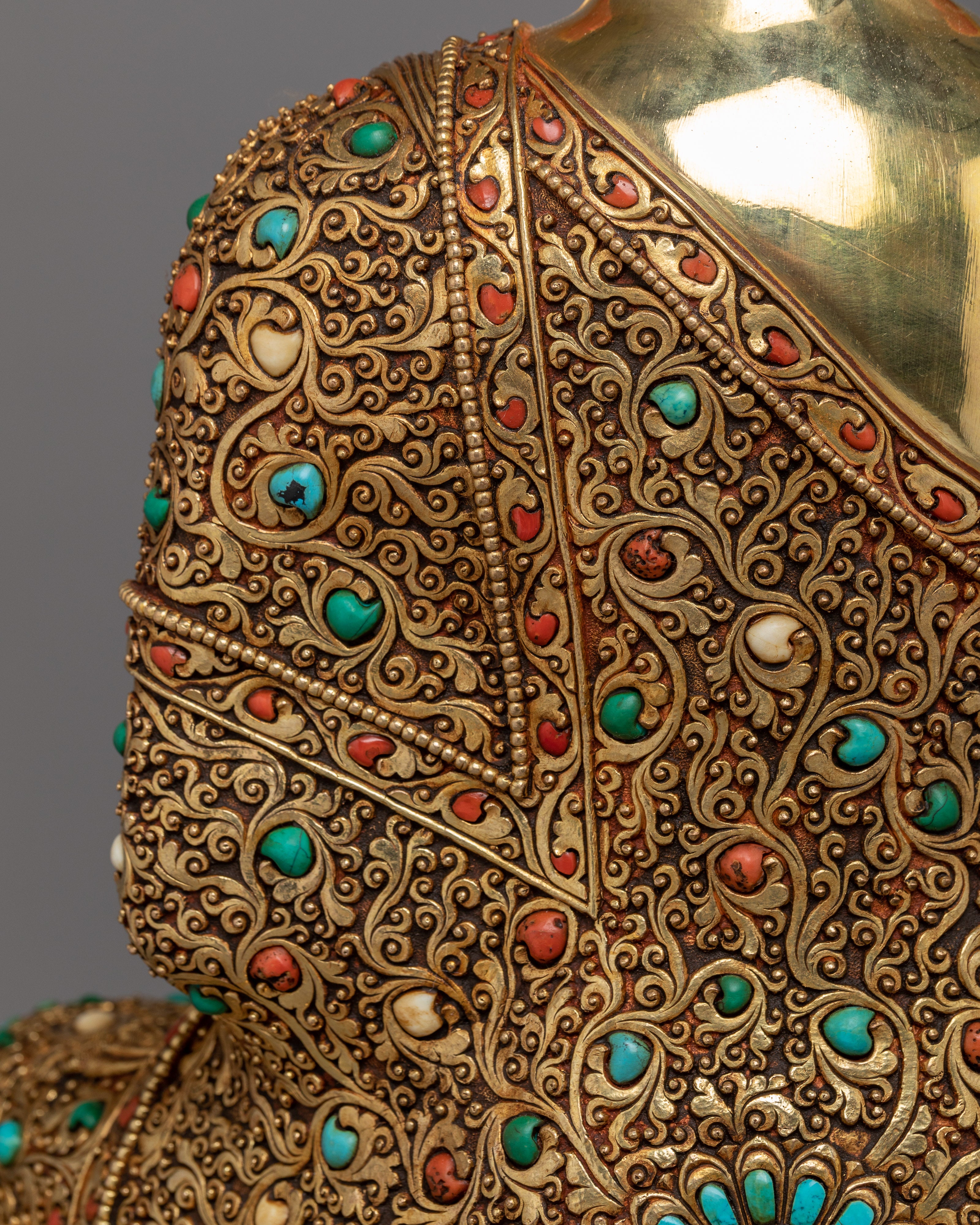 Mindfulness with the Majestic Siddhartha Gautama Buddha Statue | Himalayan Buddhist Treasure