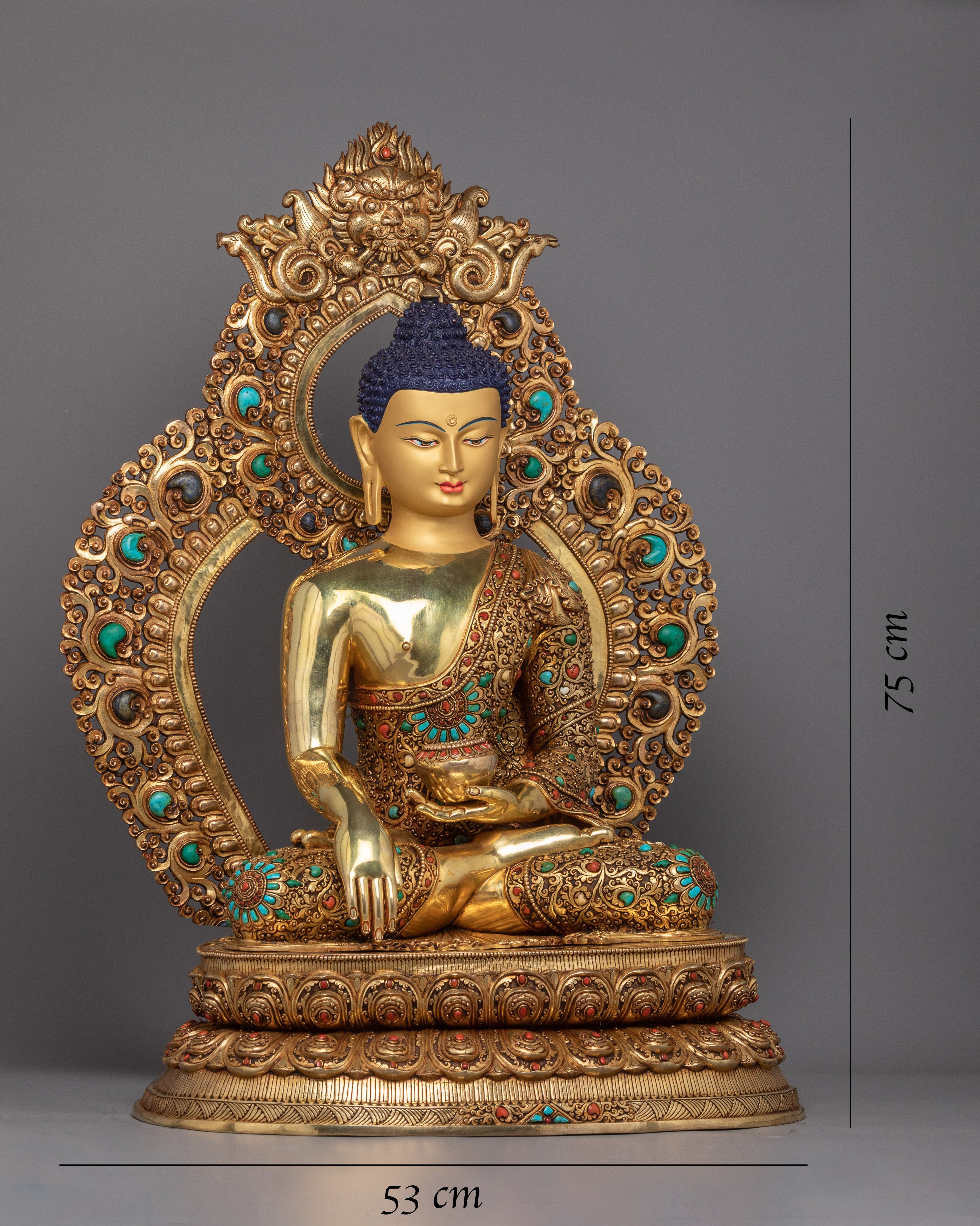 Mindfulness with the Majestic Siddhartha Gautama Buddha Statue | Himalayan Buddhist Treasure