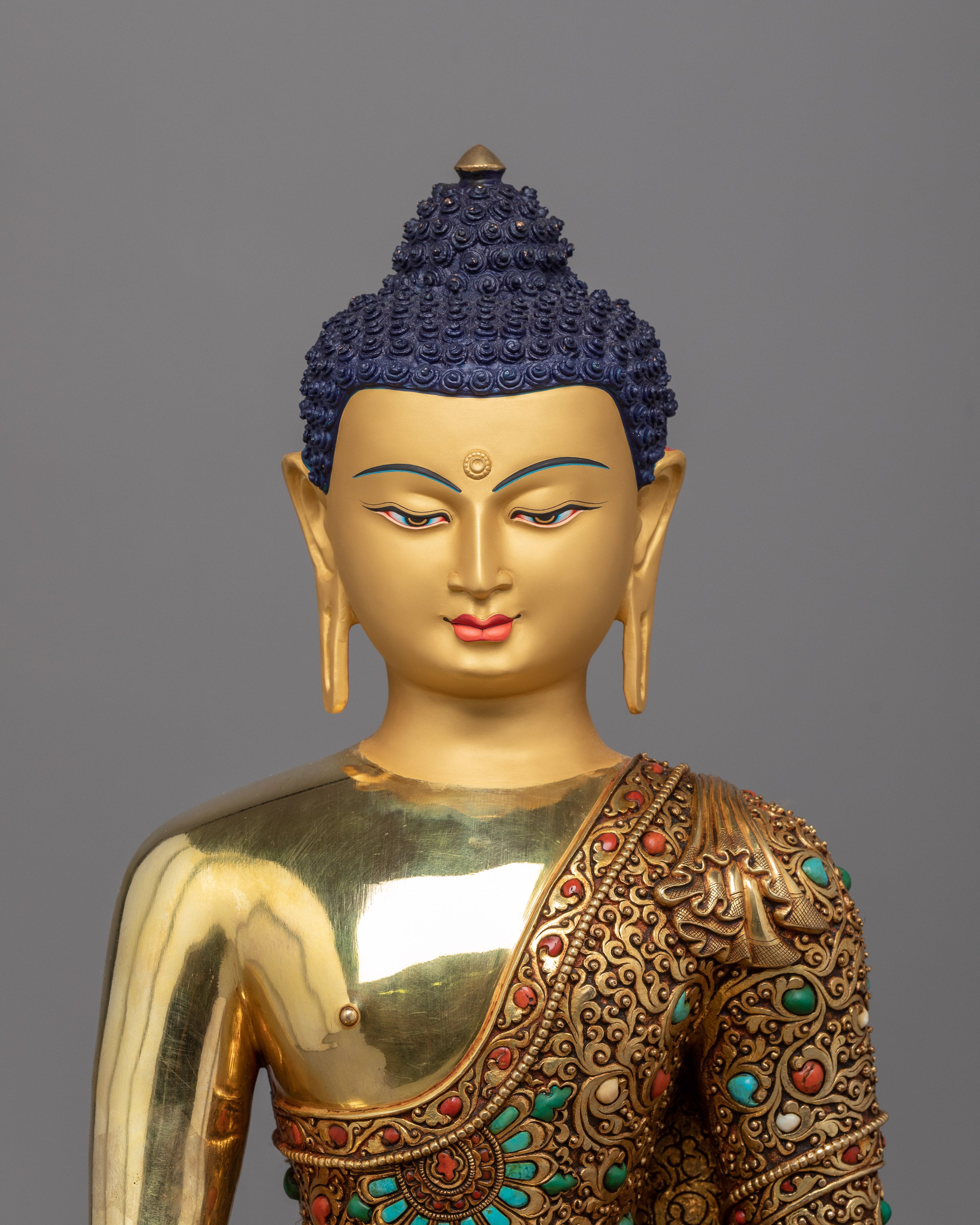 Mindfulness with the Majestic Siddhartha Gautama Buddha Statue | Himalayan Buddhist Treasure