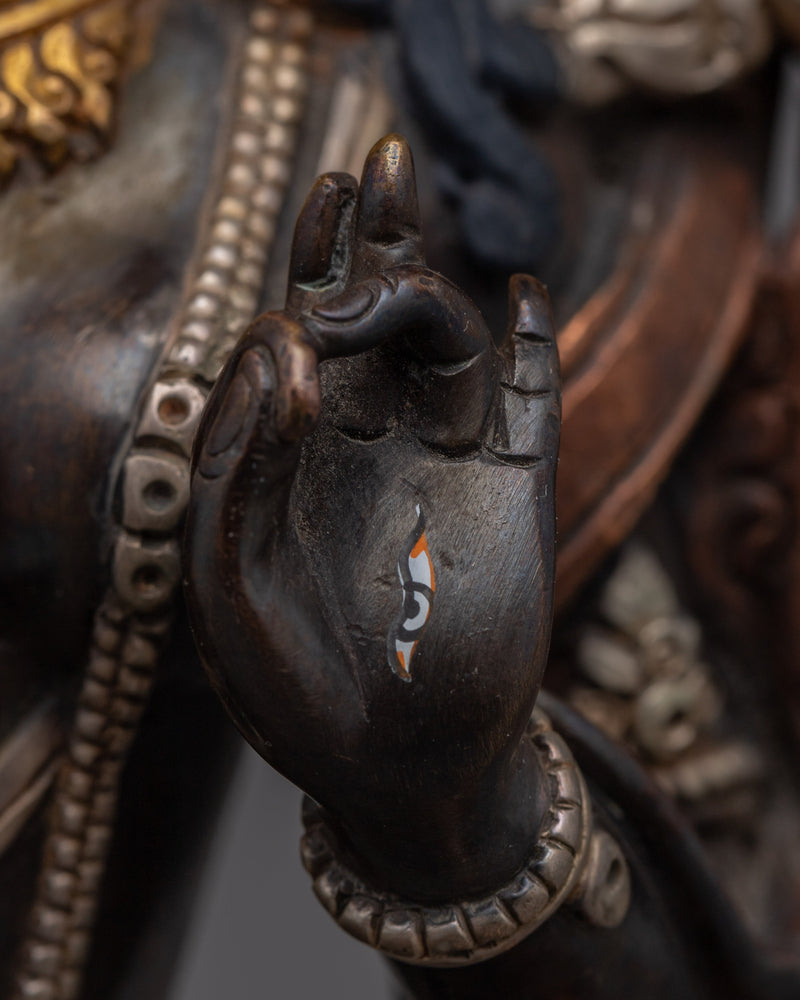 Experience the White Tara benefits | Our Exquisite Gold Gilded Statue