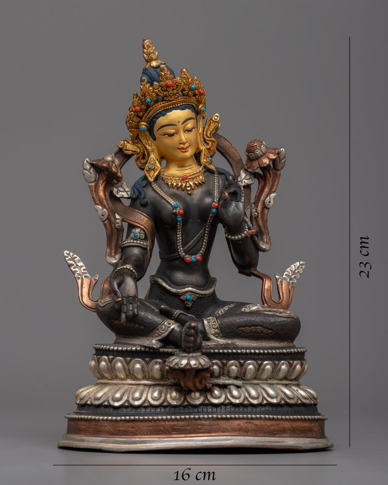 Tara Buddha Goddess | Compassionate Energy of Green Tara with Our Statue