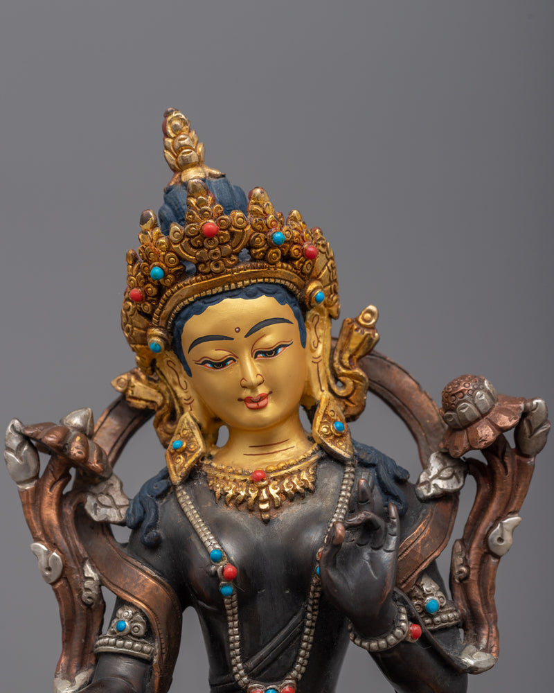 Tara Buddha Goddess | Compassionate Energy of Green Tara with Our Statue