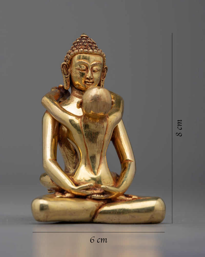 Samantabhadra Consort Sculpture | Embrace the Union of Wisdom and Compassion