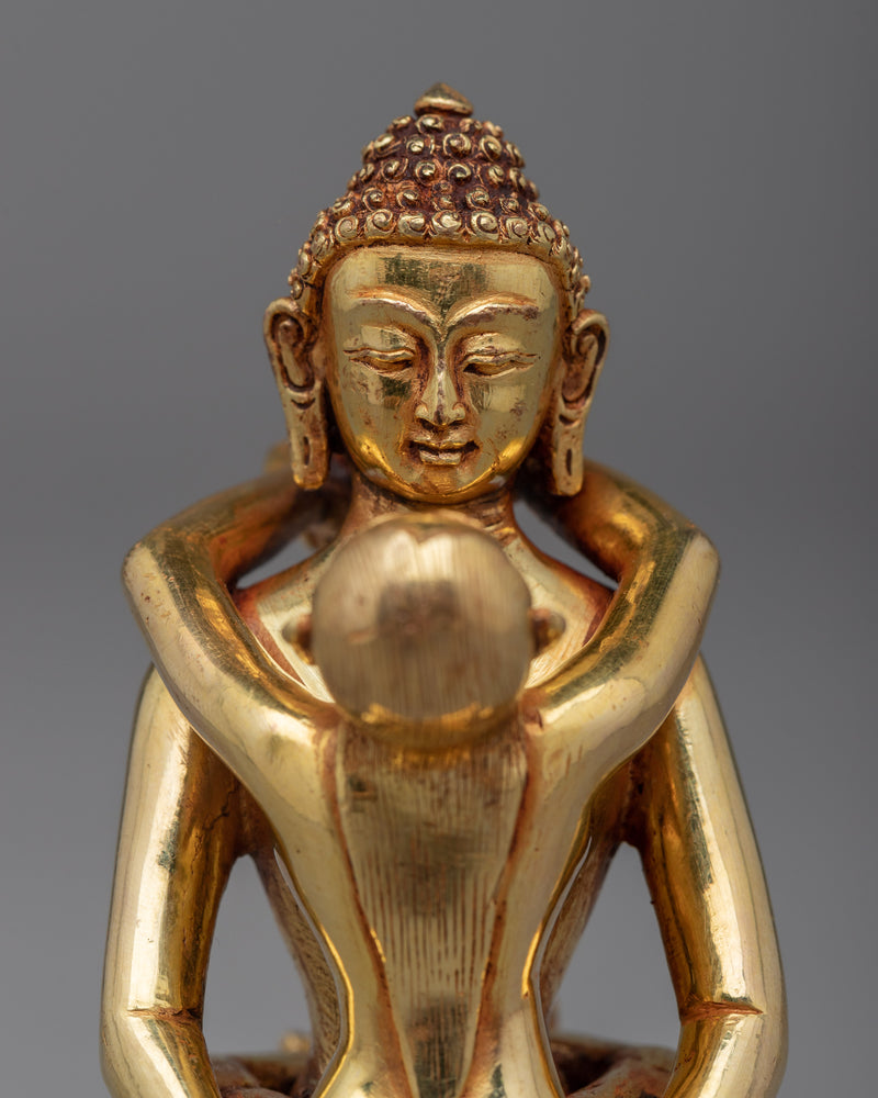 Samantabhadra Consort Sculpture | Embrace the Union of Wisdom and Compassion