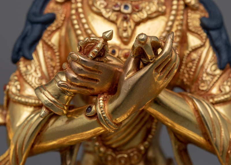 Spiritual Essence with Our Adi Buddha Vajradhara Statue | Himalayan Gold Gilded Treasure