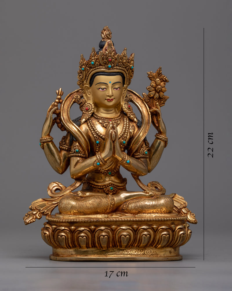 Our Bodhipath Chenrezig Statue | Experience Compassion and Grace