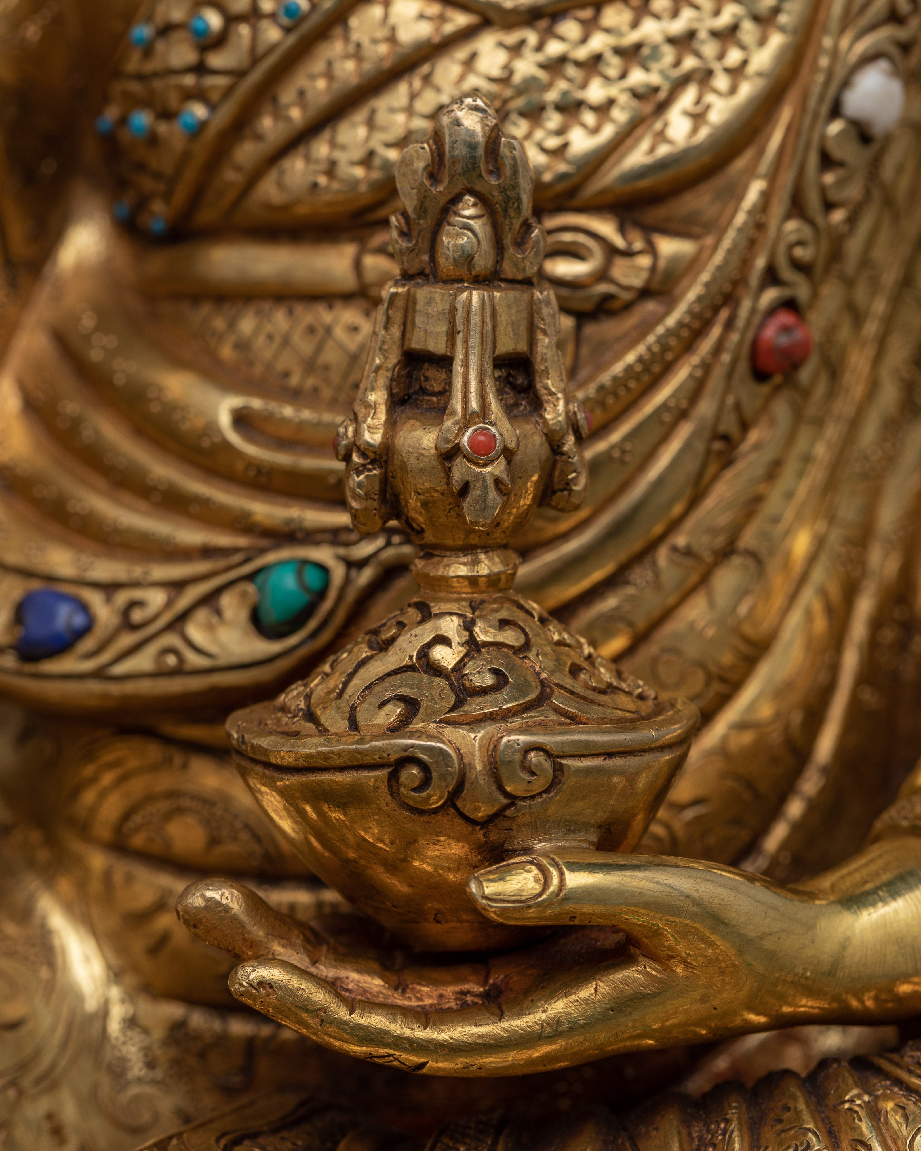 Guru Rinpoche Prophecy Statue | Discover Ancient Wisdom with Our Sculptor