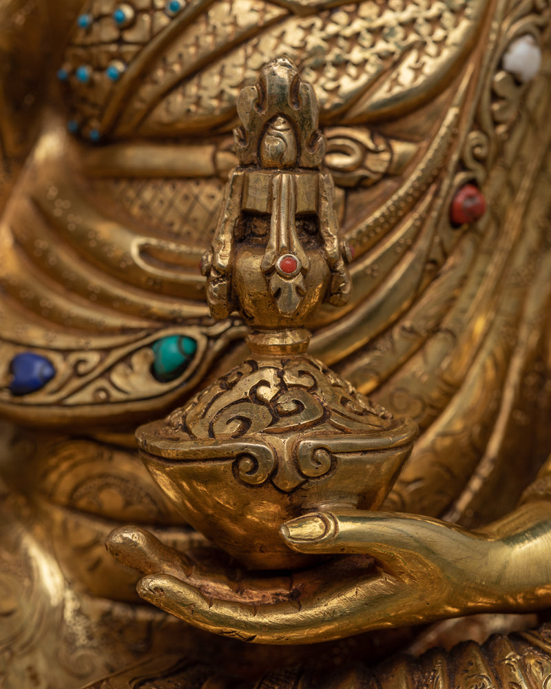 Guru Rinpoche Prophecy Statue | Discover Ancient Wisdom with Our Sculptor