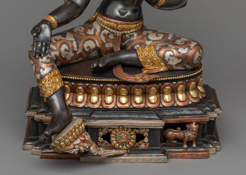 Green Tara Devi Buddha Statue | Bask in Divine Femininity with Tara Presence