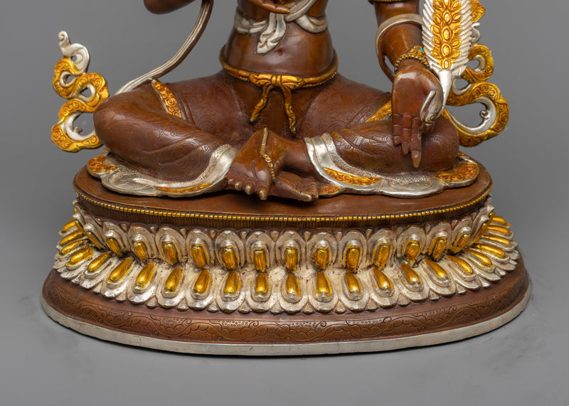 The Earth Store Bodhisattva | Kshitigarbha Our Gold Powdered Statue
