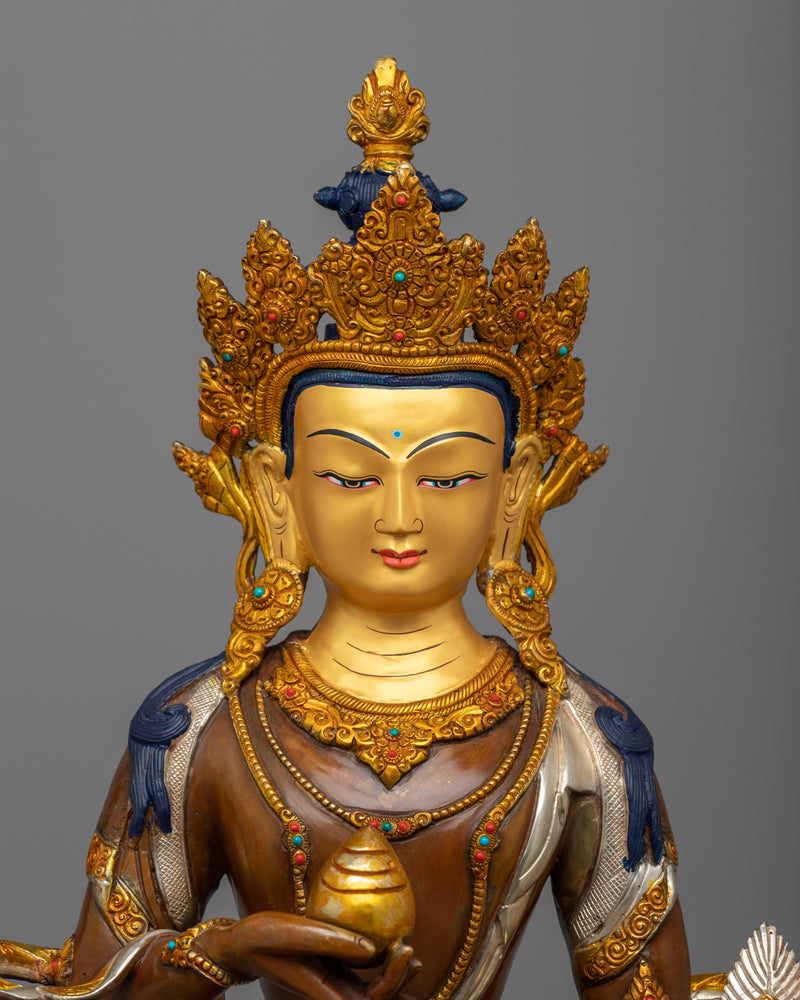 The Earth Store Bodhisattva | Kshitigarbha Our Gold Powdered Statue