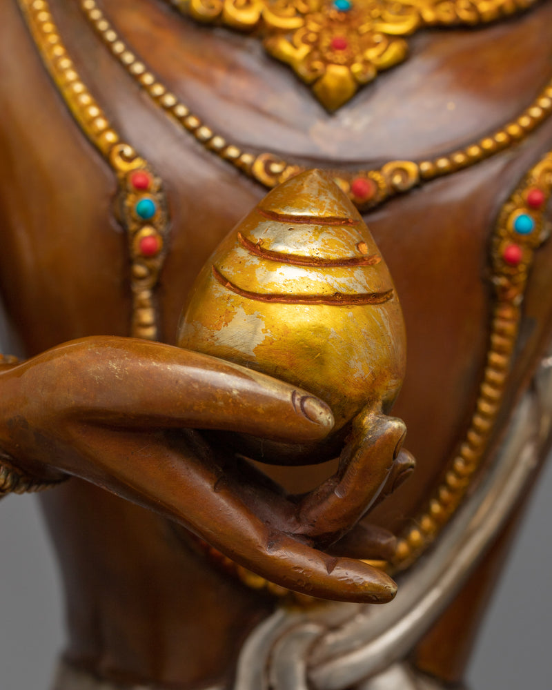 The Earth Store Bodhisattva | Kshitigarbha Our Gold Powdered Statue