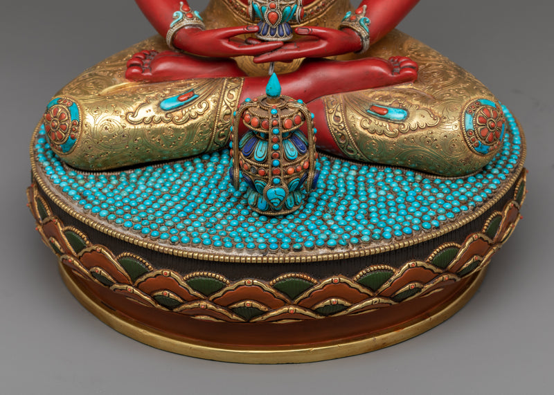 Tsepakme The Longevity Deity | Himalayan Buddhist Treasure