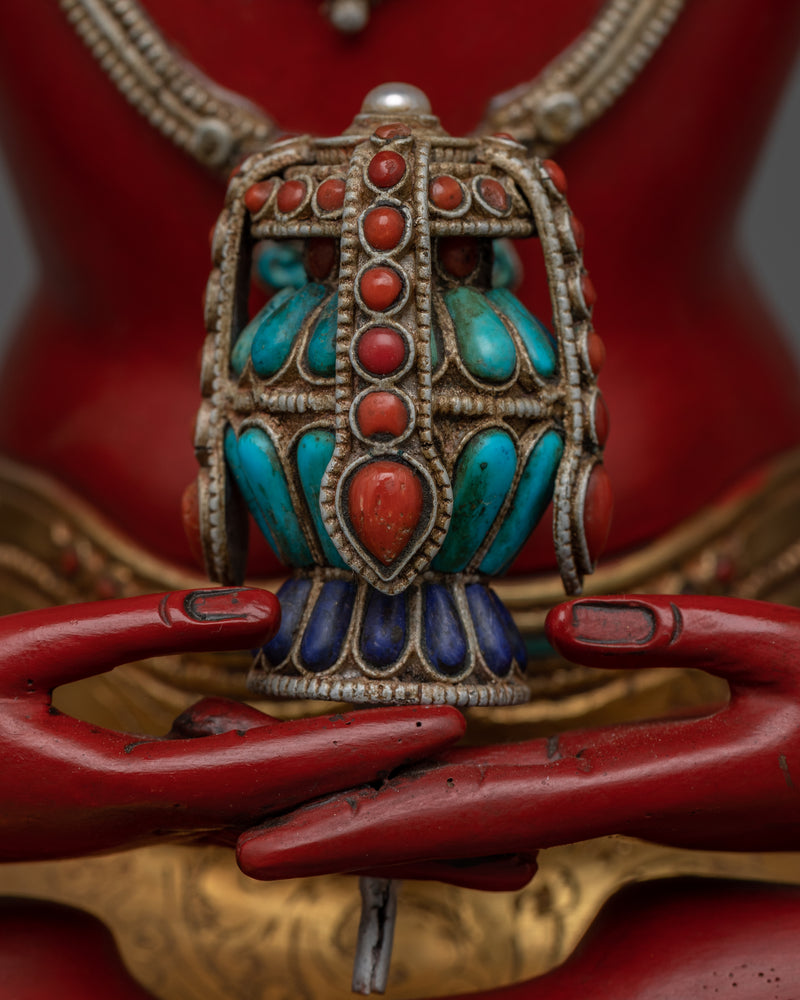 Tsepakme The Longevity Deity | Himalayan Buddhist Treasure
