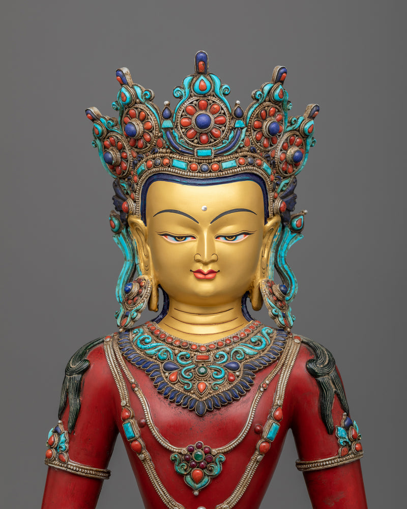 Tsepakme The Longevity Deity | Himalayan Buddhist Treasure