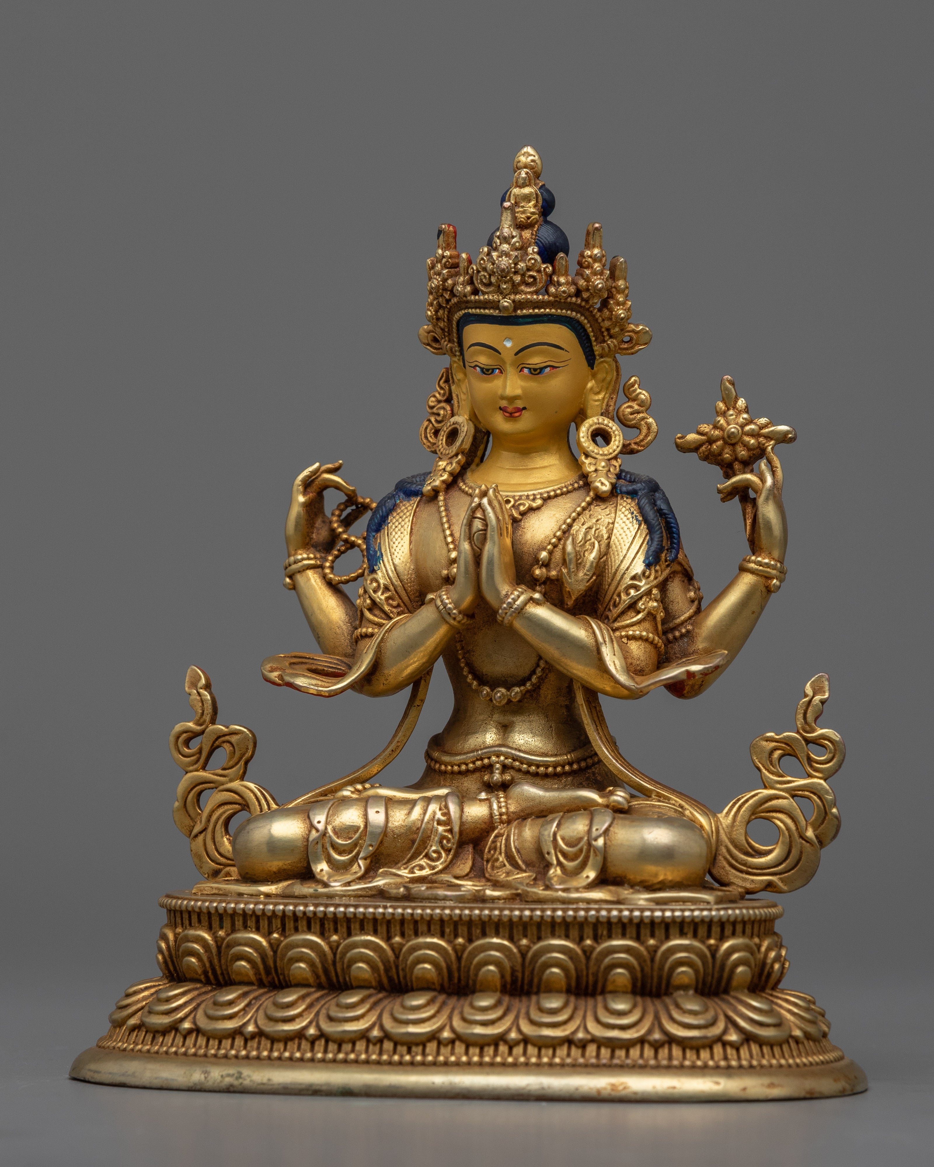 Our Exquisite "Buda Chenrezig" Machine Molded Statue | Experience Serenity and Spirituality