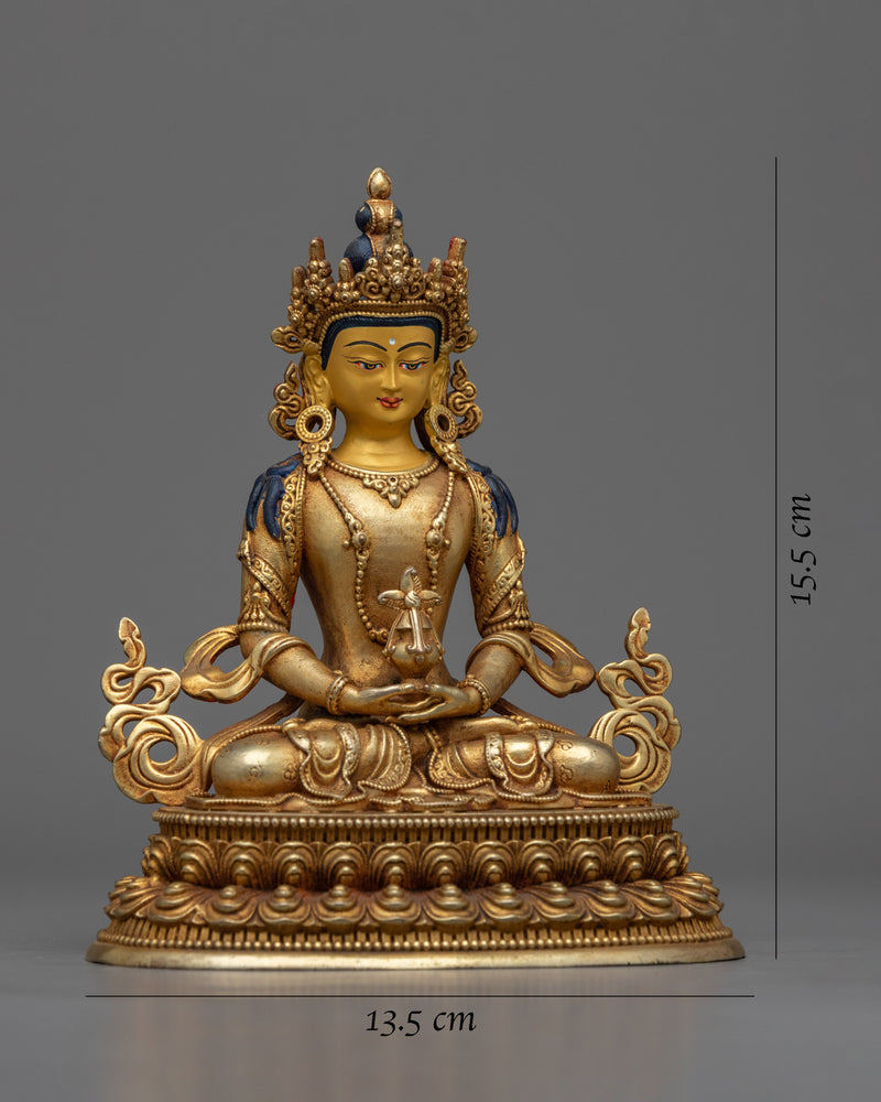 Our "Vajrayana Buddha" Amitayus Machine Made Statue | Elevate Your Spiritual Space