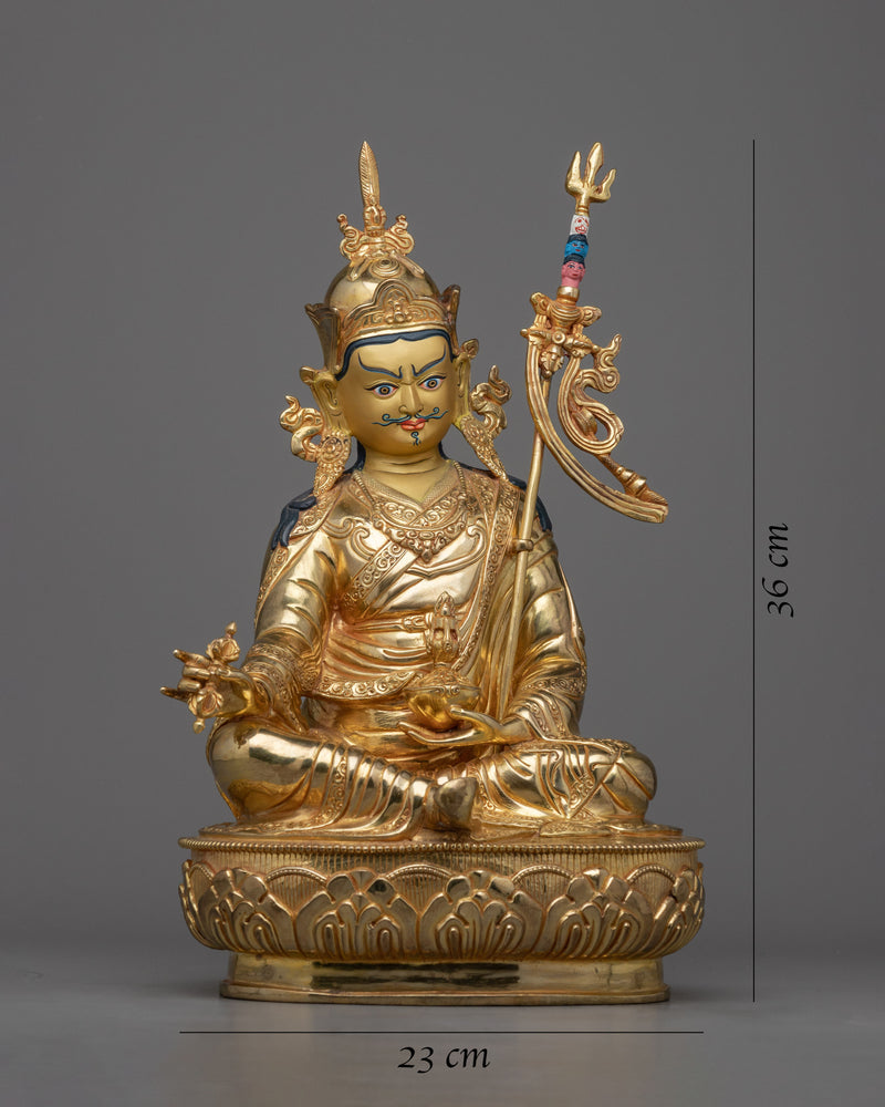 Guru Rinpoche Wish Fulfilling Prayer | Attain Spiritual Harmony From Buddhist Sculpture