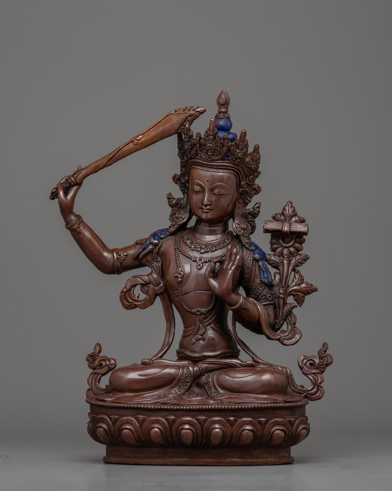 Experience the Power of Vajrayana Practice | Manjushri Statue