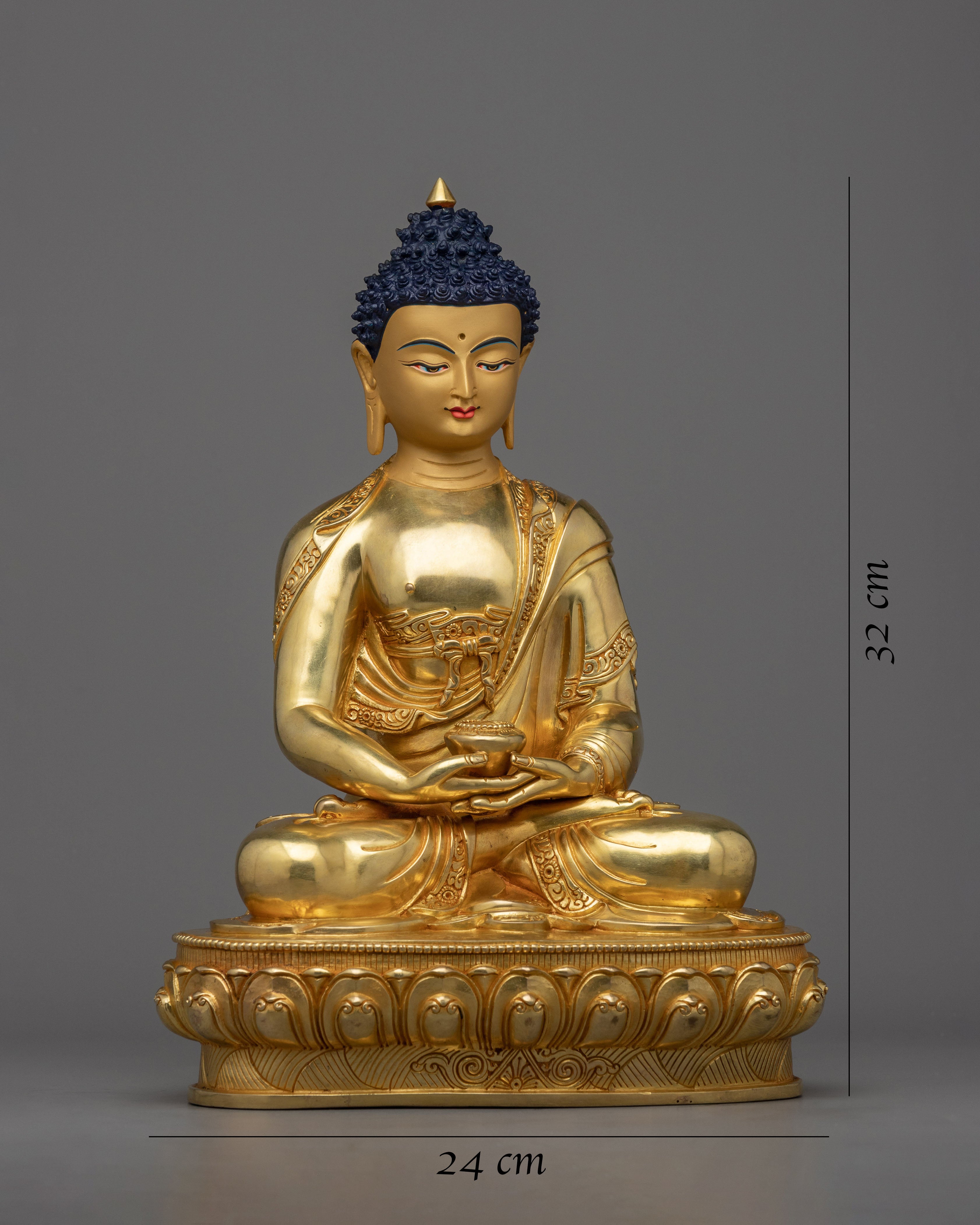 Amitabha  Buddha Small Statue | A Gem of Buddhist Artistry