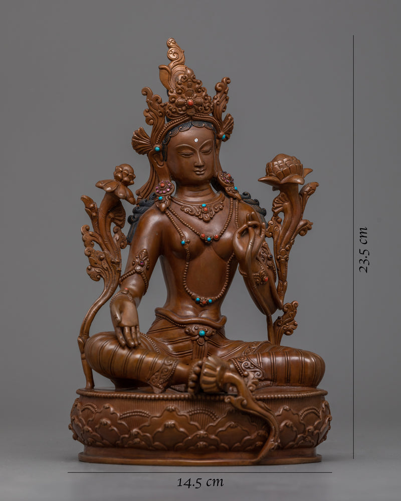 Our Mother Green Tara Statue | A Symbol of Swift Protection