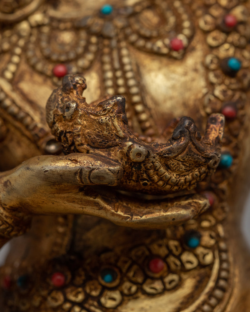 Artistic Virupa Buddhism Statue | Spiritual Wisdom and Nepalese Craftsmanship