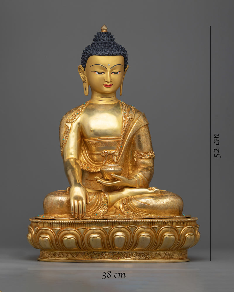 Nepalese Craftsmanship "Big Buddha" | Breathtaking Shakyamuni Buddha Statue
