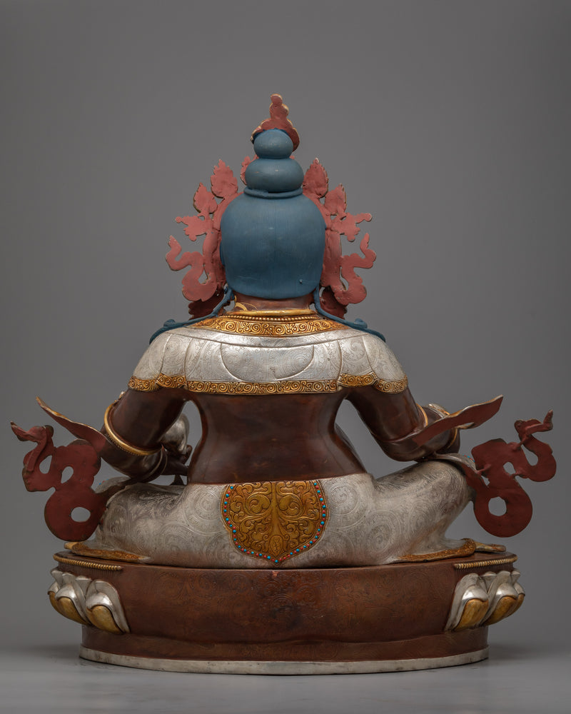 Dzambhala Statue Consecrated | The Auspicious Symbol of Wealth
