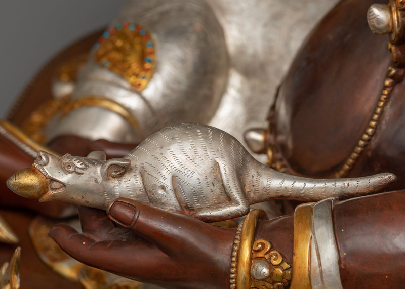 Dzambhala Statue Consecrated | The Auspicious Symbol of Wealth