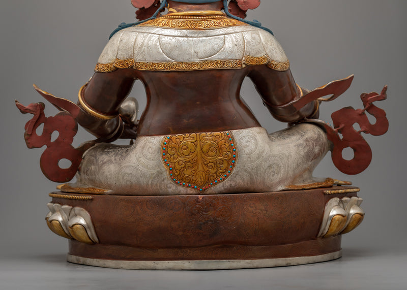 Dzambhala Statue Consecrated | The Auspicious Symbol of Wealth