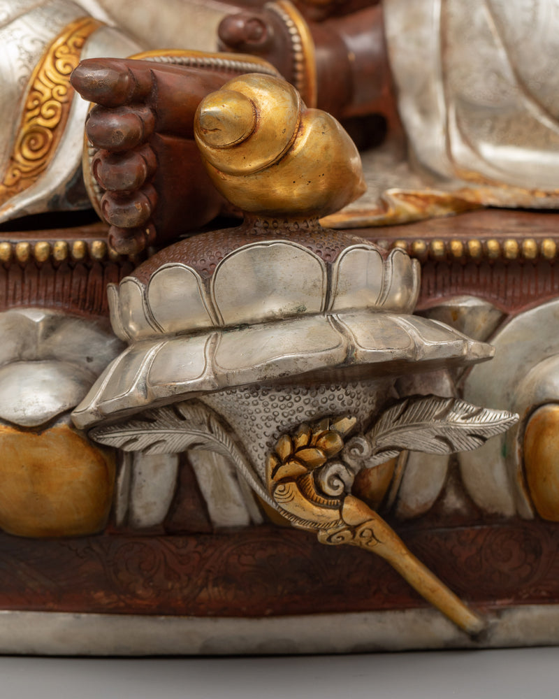 Dzambhala Statue Consecrated | The Auspicious Symbol of Wealth