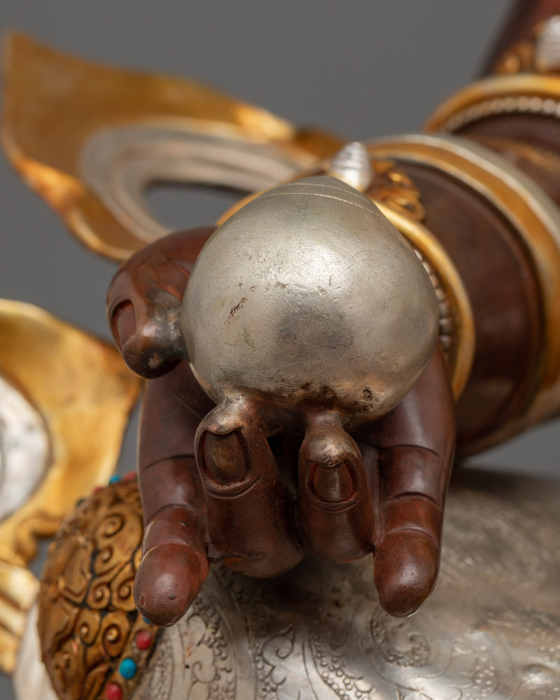 Dzambhala Statue Consecrated | The Auspicious Symbol of Wealth