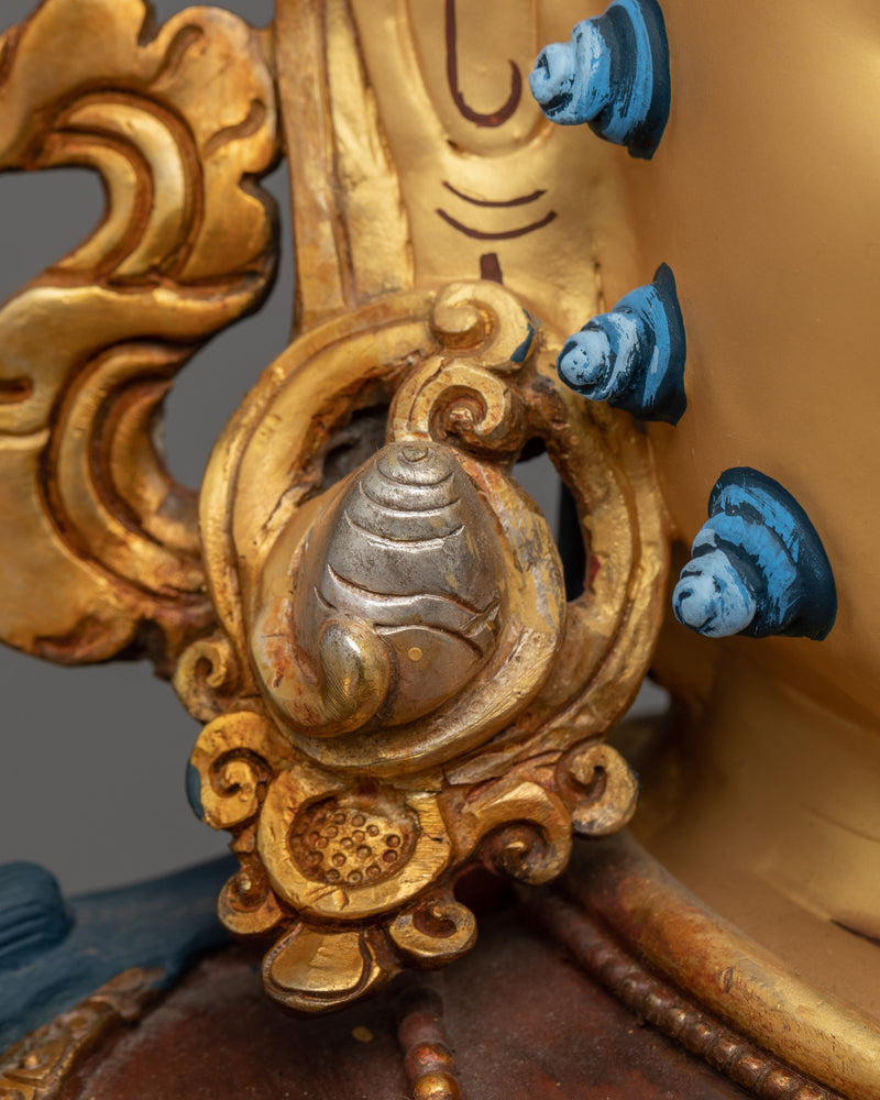 Dzambhala Statue Consecrated | The Auspicious Symbol of Wealth