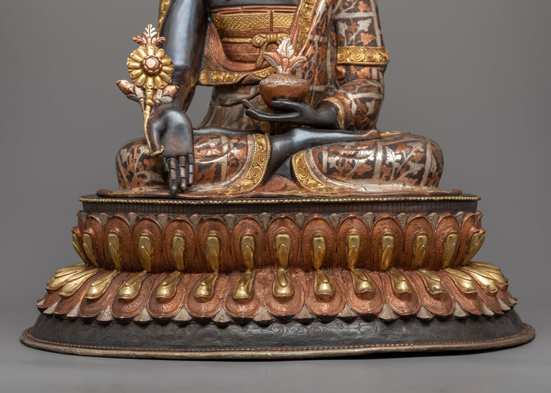 Buddha Medicine Statue | Healing, Compassion, and Exquisite Nepalese Craftsmanship Combined