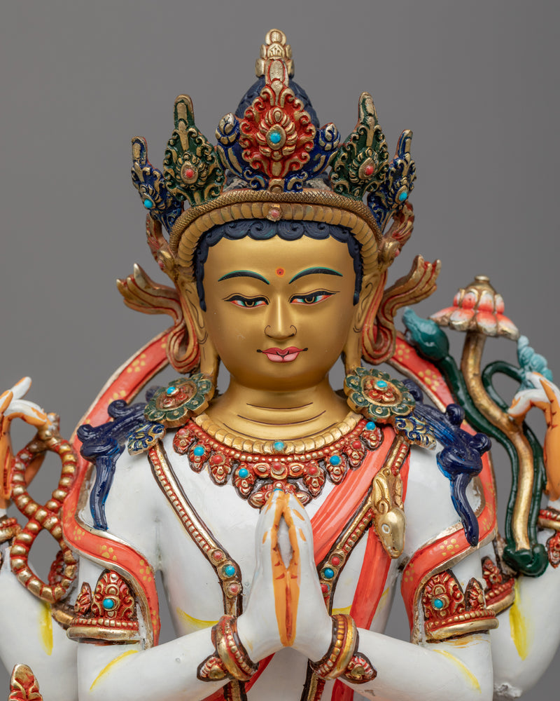 Chenrezig Meditation Practice | Chenrezig Statue: An Epitome of Compassion and Serenity