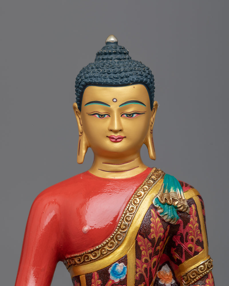 Amitabha Buddha Statue "The Red Buddha" | Exquisite Nepalese Craftsmanship