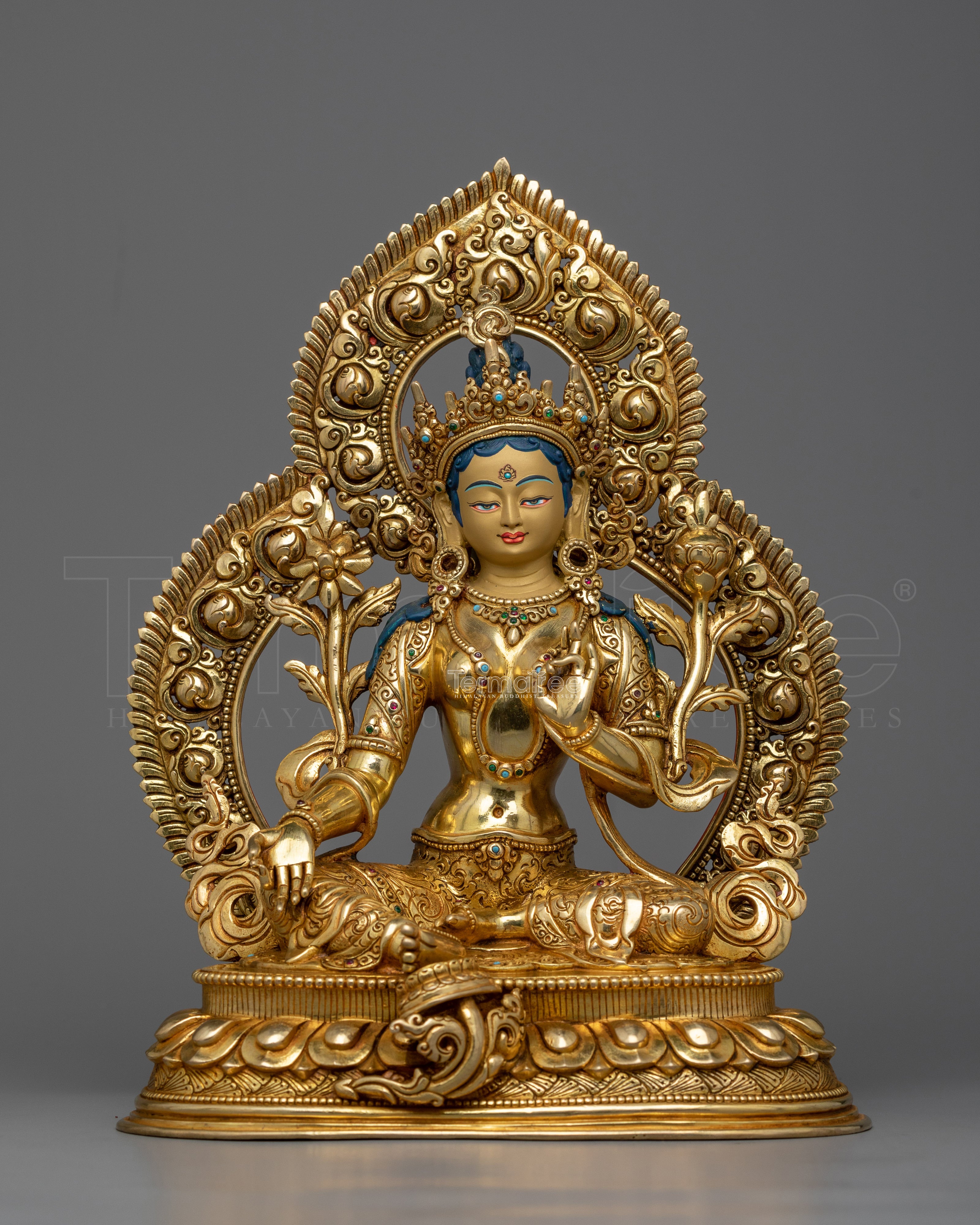 Invite Prosperity with Our Green Tara Tara Statue | Himalayan Art