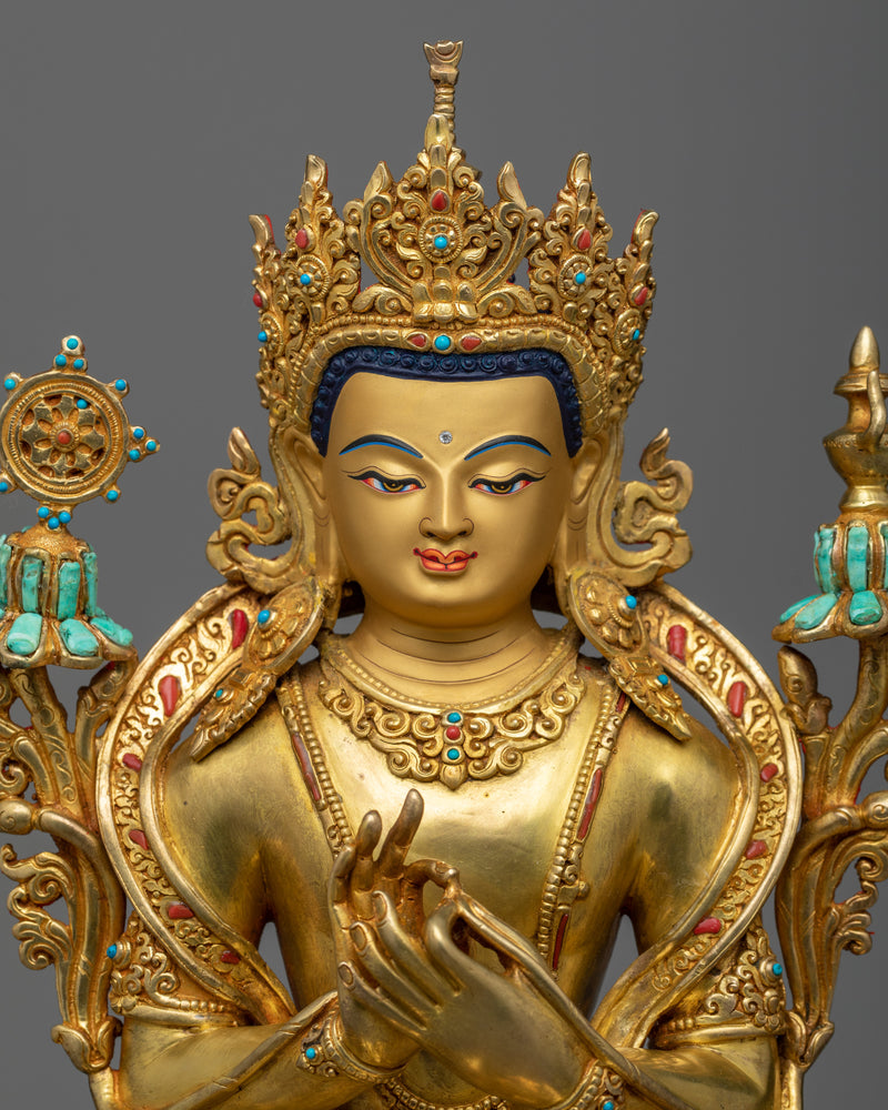 Future Buddha Statue | Embrace Enlightenment with Our Maitreya Buddha Art
