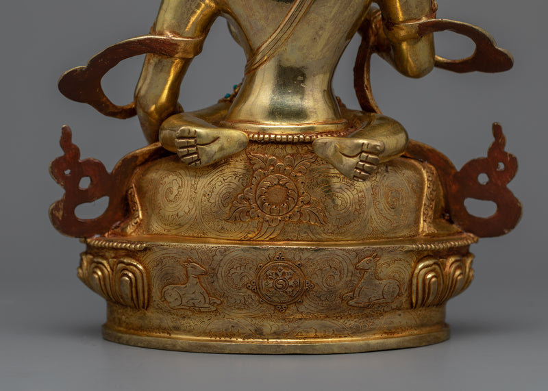 Exquisite Vajrasattva with Consort Statue | Embrace Unity with our Sculpture