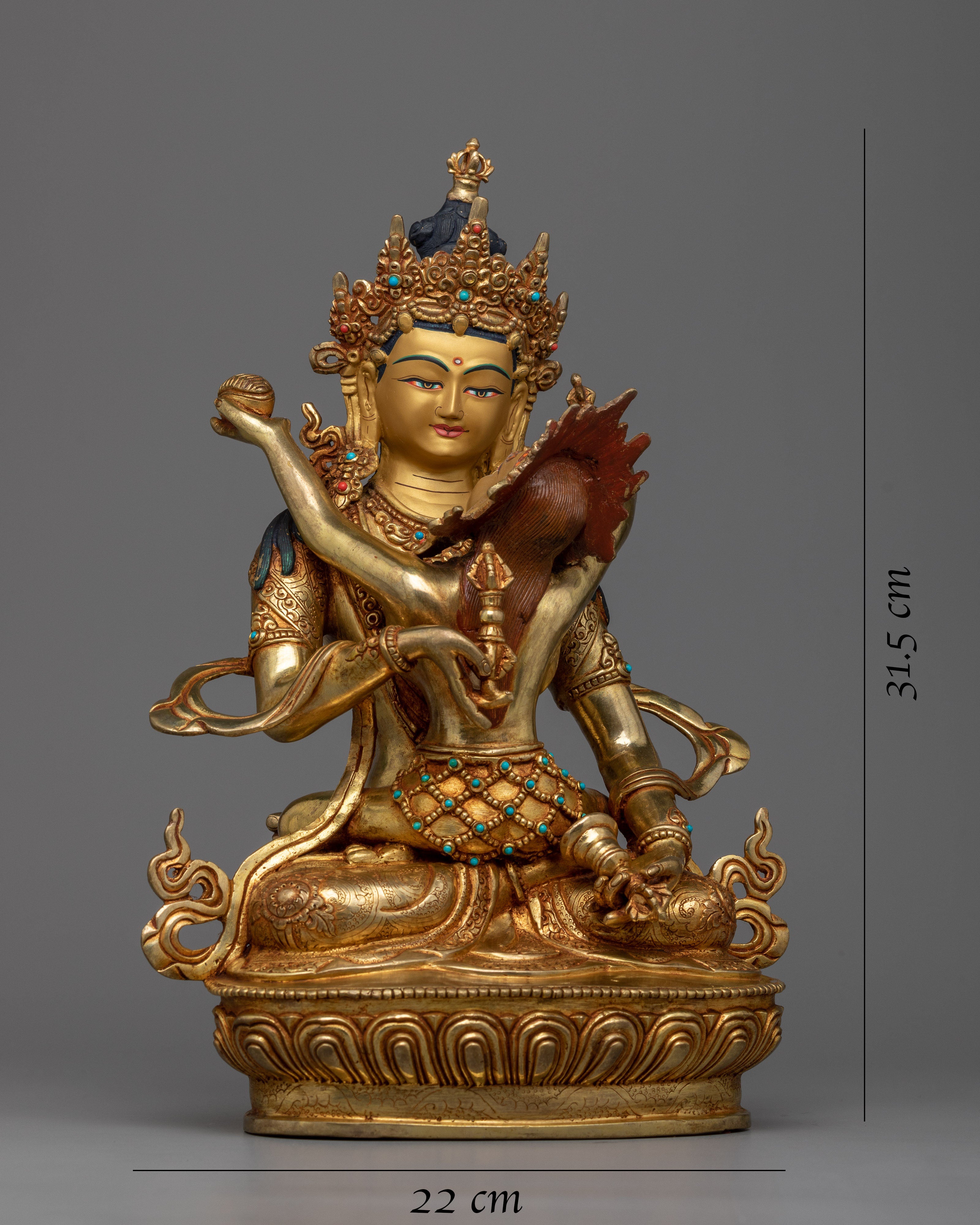 Exquisite Vajrasattva with Consort Statue | Embrace Unity with our Sculpture
