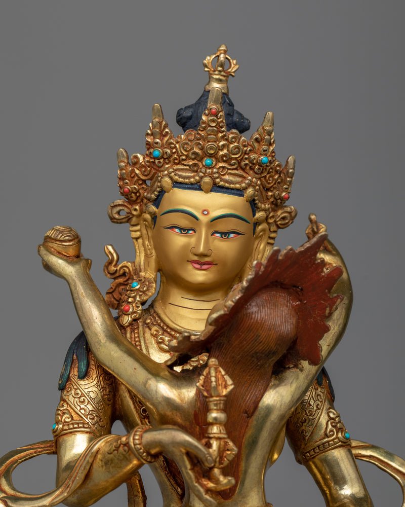 Exquisite Vajrasattva with Consort Statue | Embrace Unity with our Sculpture