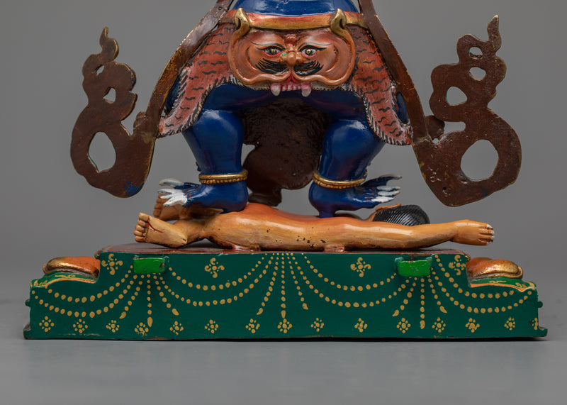 Spiritual Protection with our Sakya Mahakala Mantra Statue | Himalayan Art