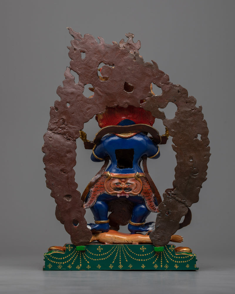 Spiritual Protection with our Sakya Mahakala Mantra Statue | Himalayan Art