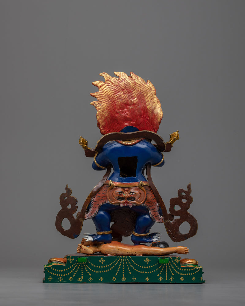 Spiritual Protection with our Sakya Mahakala Mantra Statue | Himalayan Art