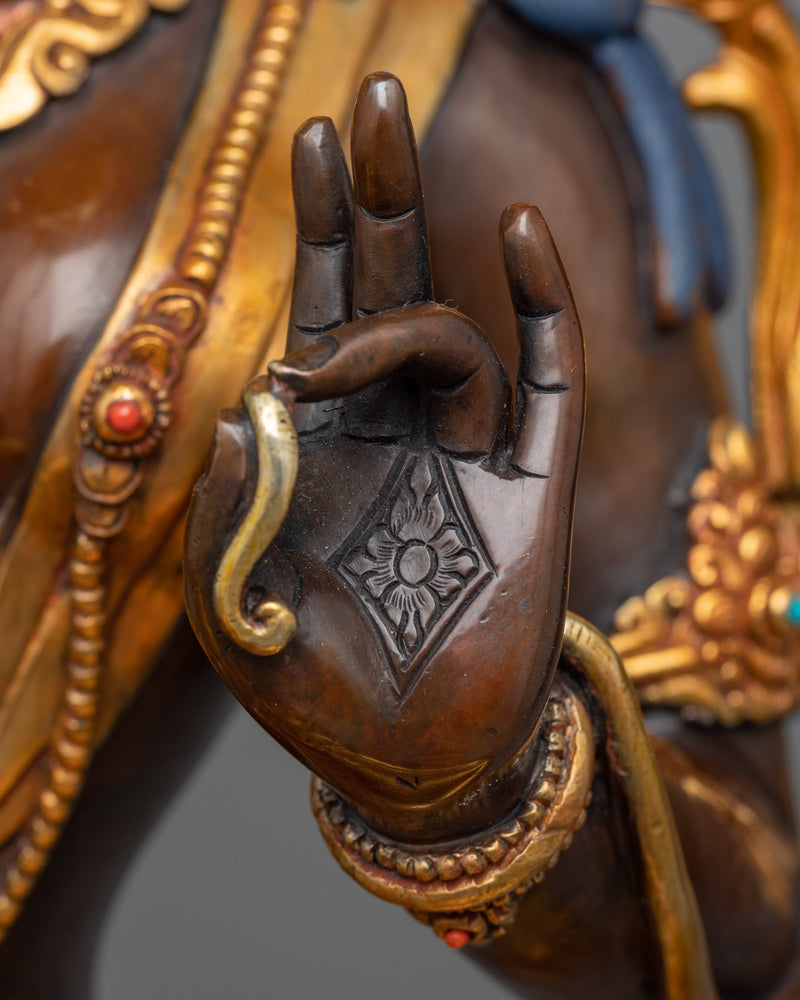 Green Tara Tara Statue | Invite Compassion and Protection