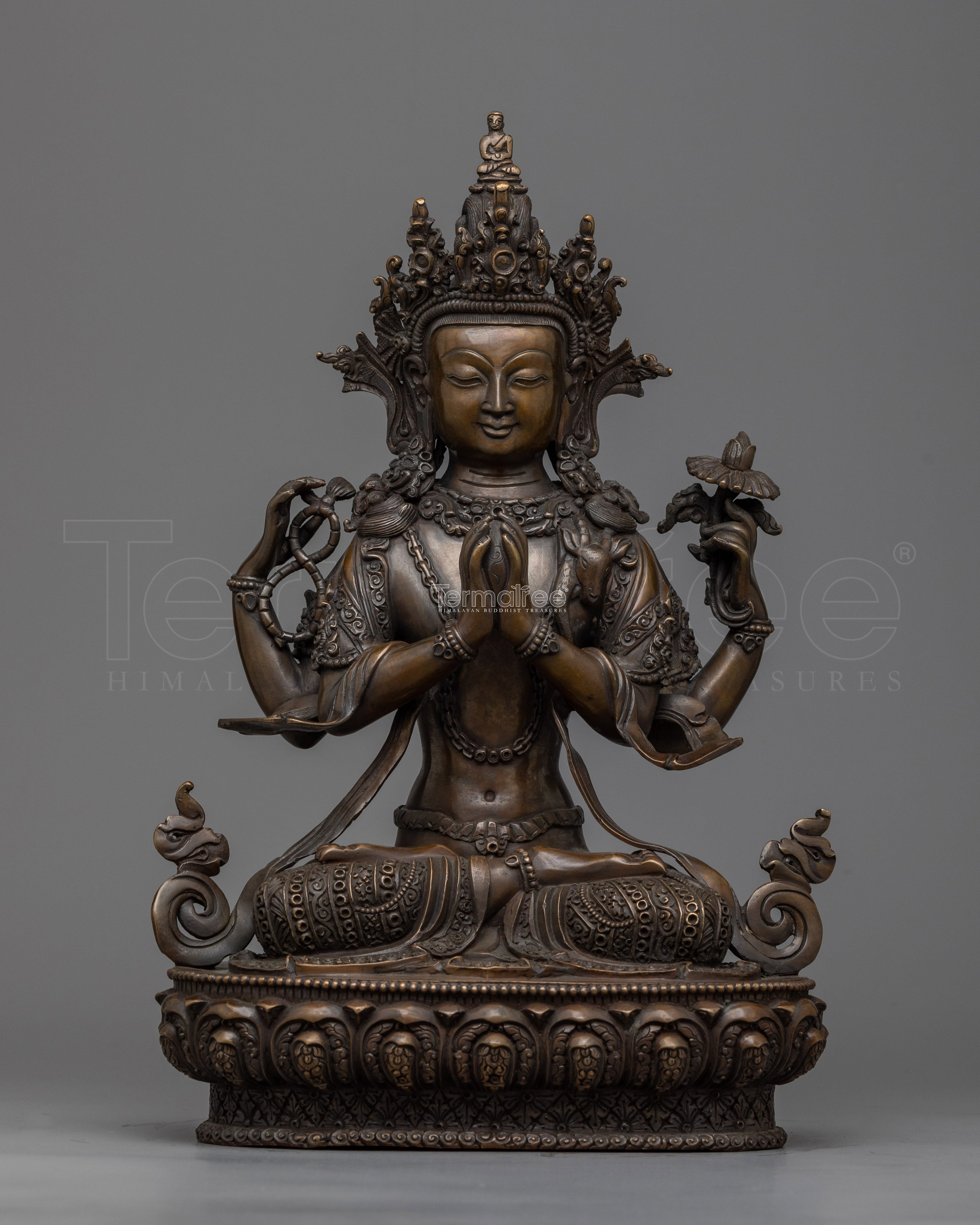 Chenrezig Lord of Love Statue | Experience Divine Compassion with our Sculpture