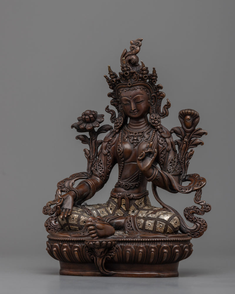 Meaning of Green Tara with our Statue | Epitome of Compassion and Swift Action