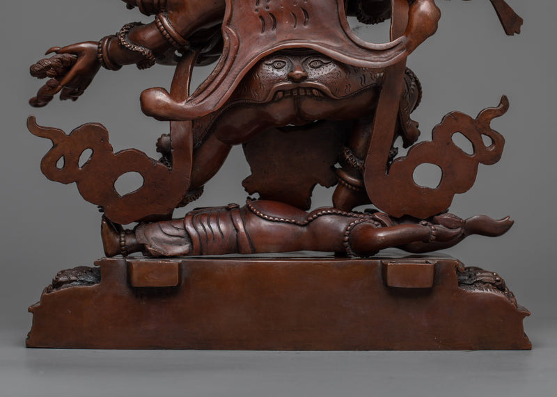 Six-Armed Mahakala Mantra | A Powerful Icon of Protection and Fierce Compassion
